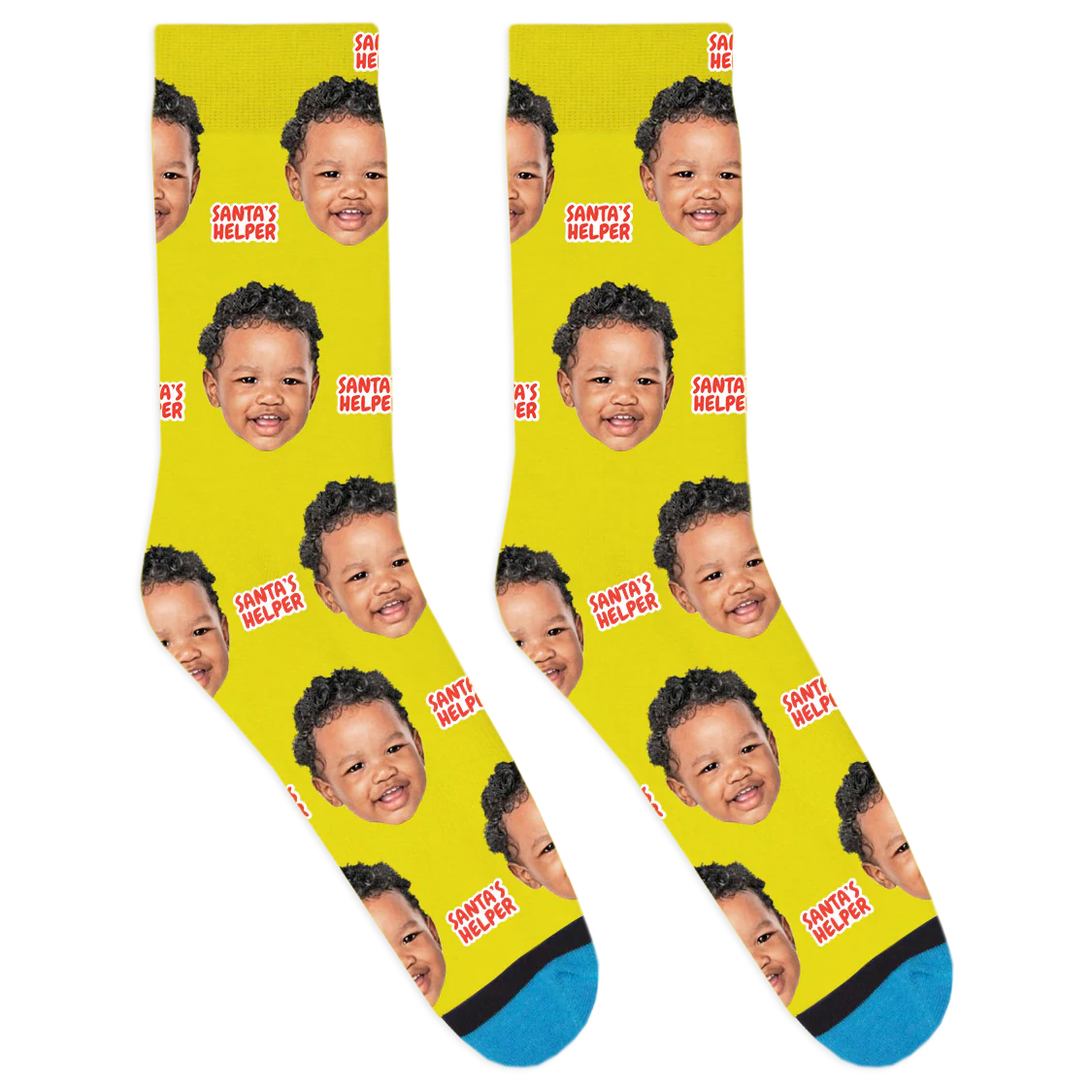 Custom Santa's Helper Socks - Image 10