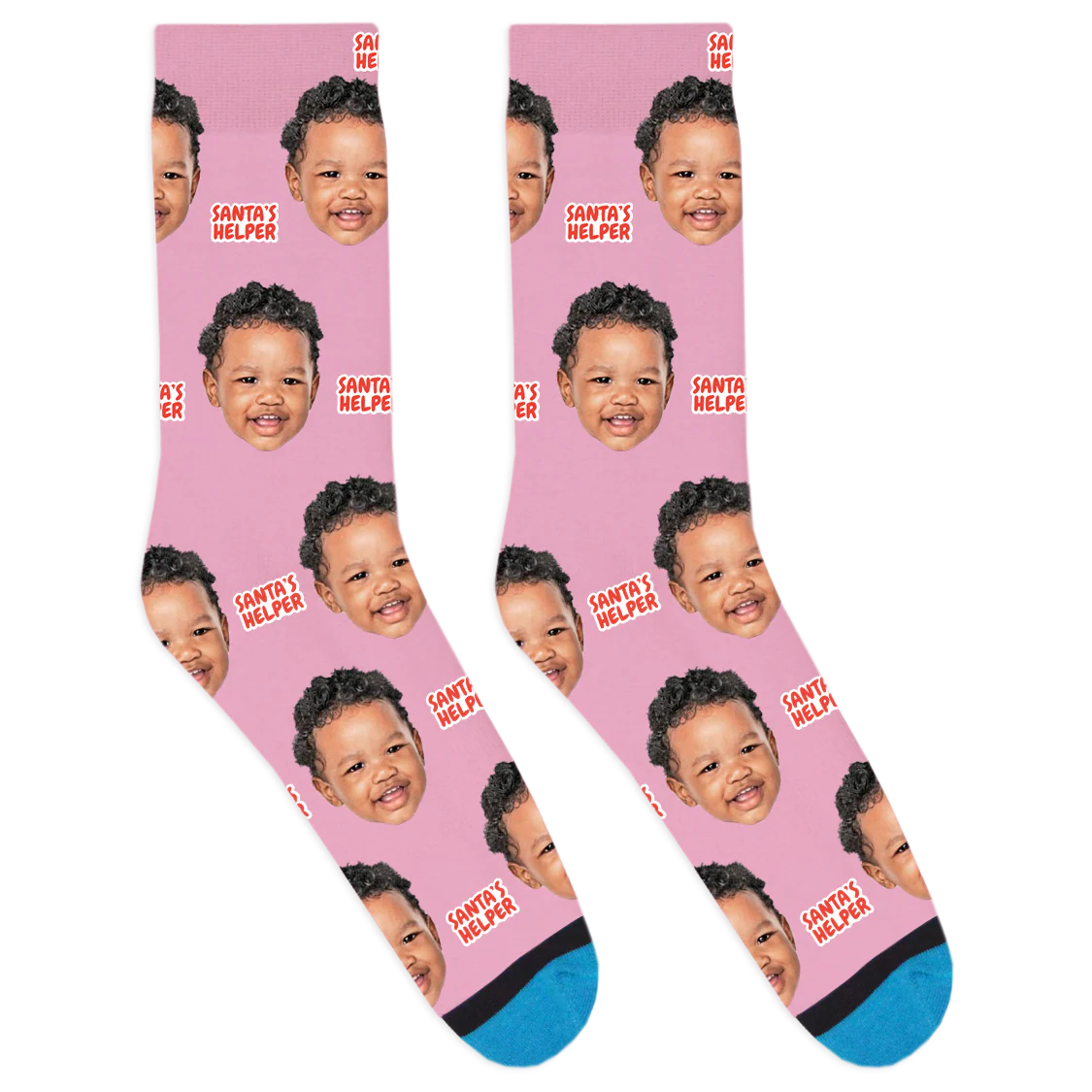 Custom Santa's Helper Socks - Image 7