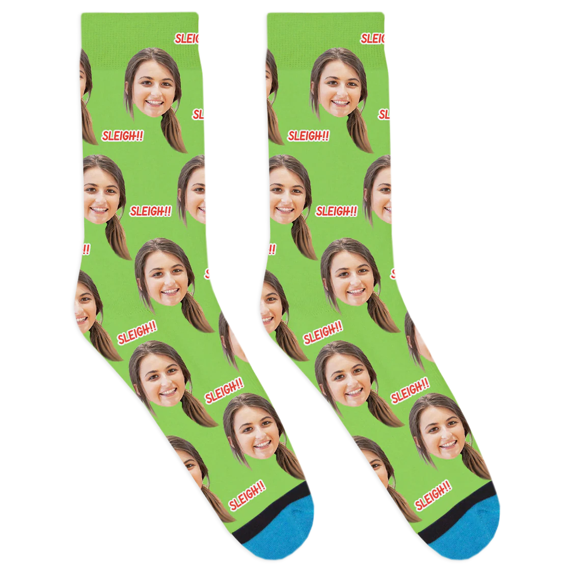Custom Sleigh!! Socks - Image 4