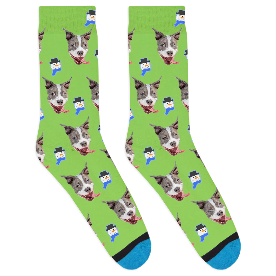 Custom Snowman Socks - Image 4