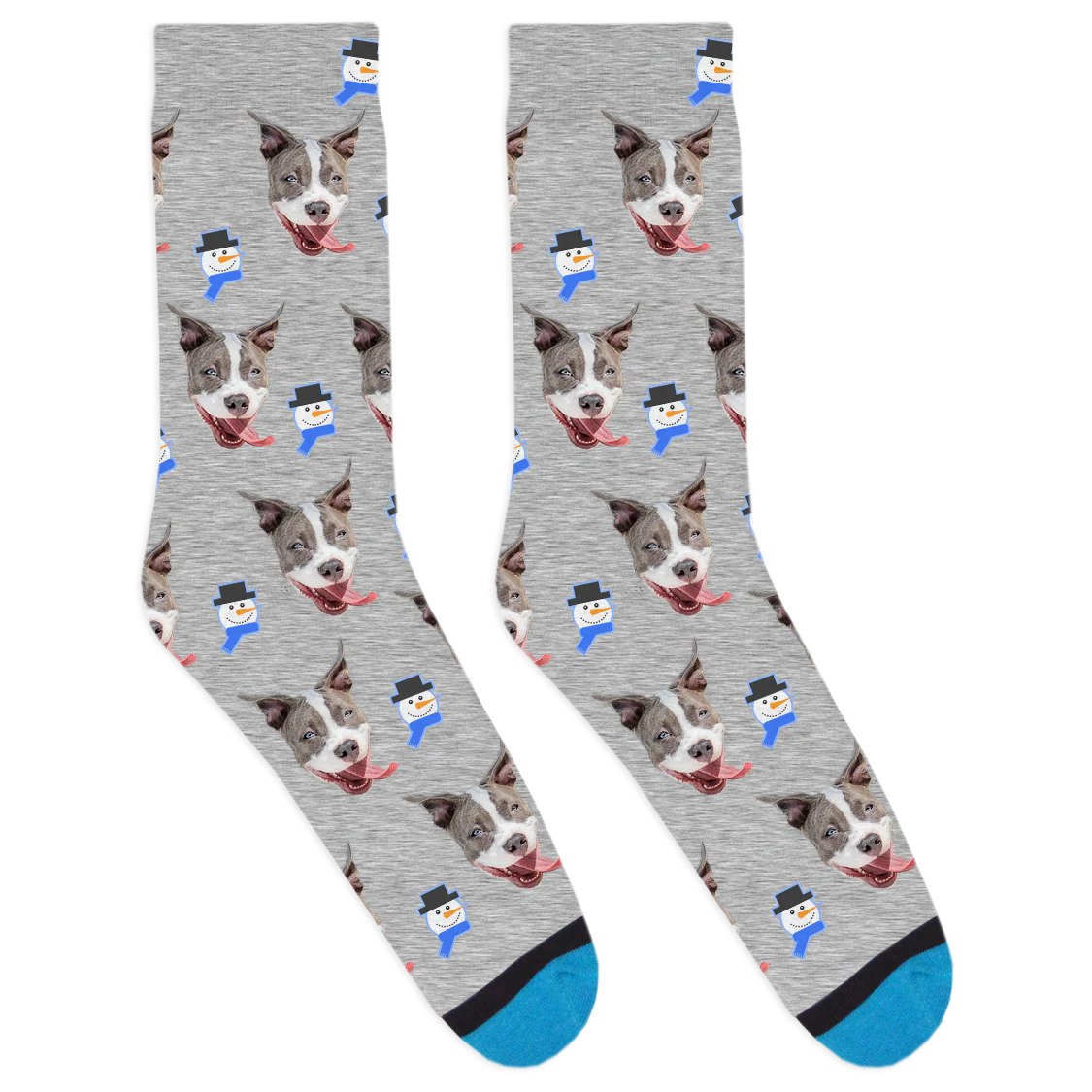 Custom Snowman Socks - Image 5