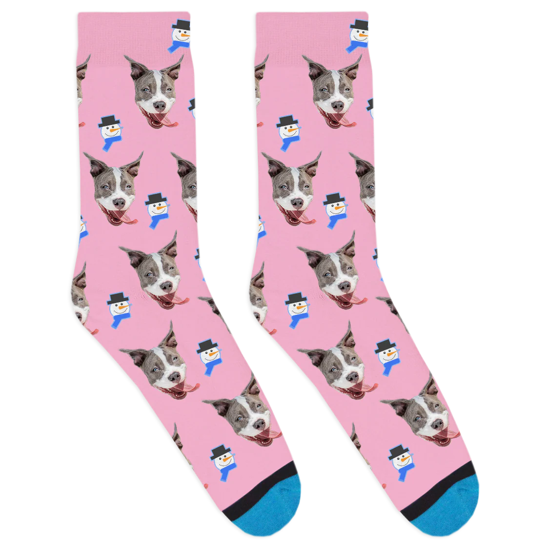 Custom Snowman Socks - Image 7