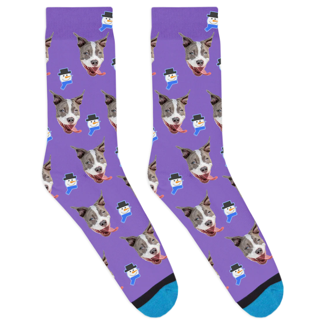 Custom Snowman Socks - Image 8