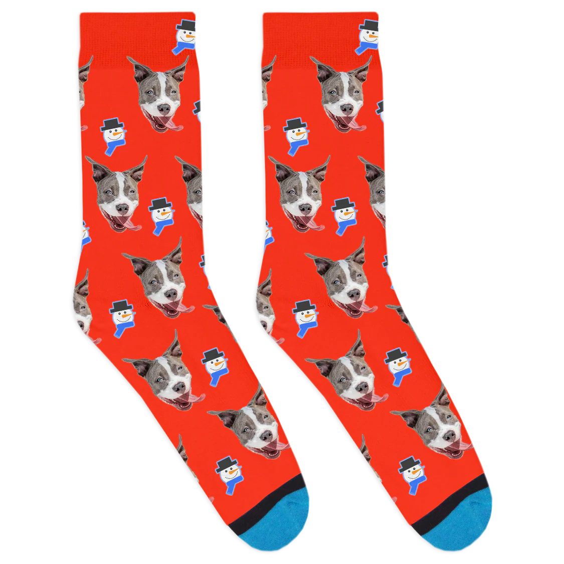 Custom Snowman Socks - Image 9