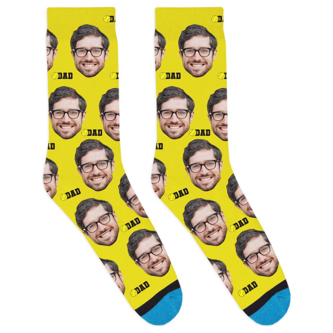 Custom Softball Dad Socks - Image 10