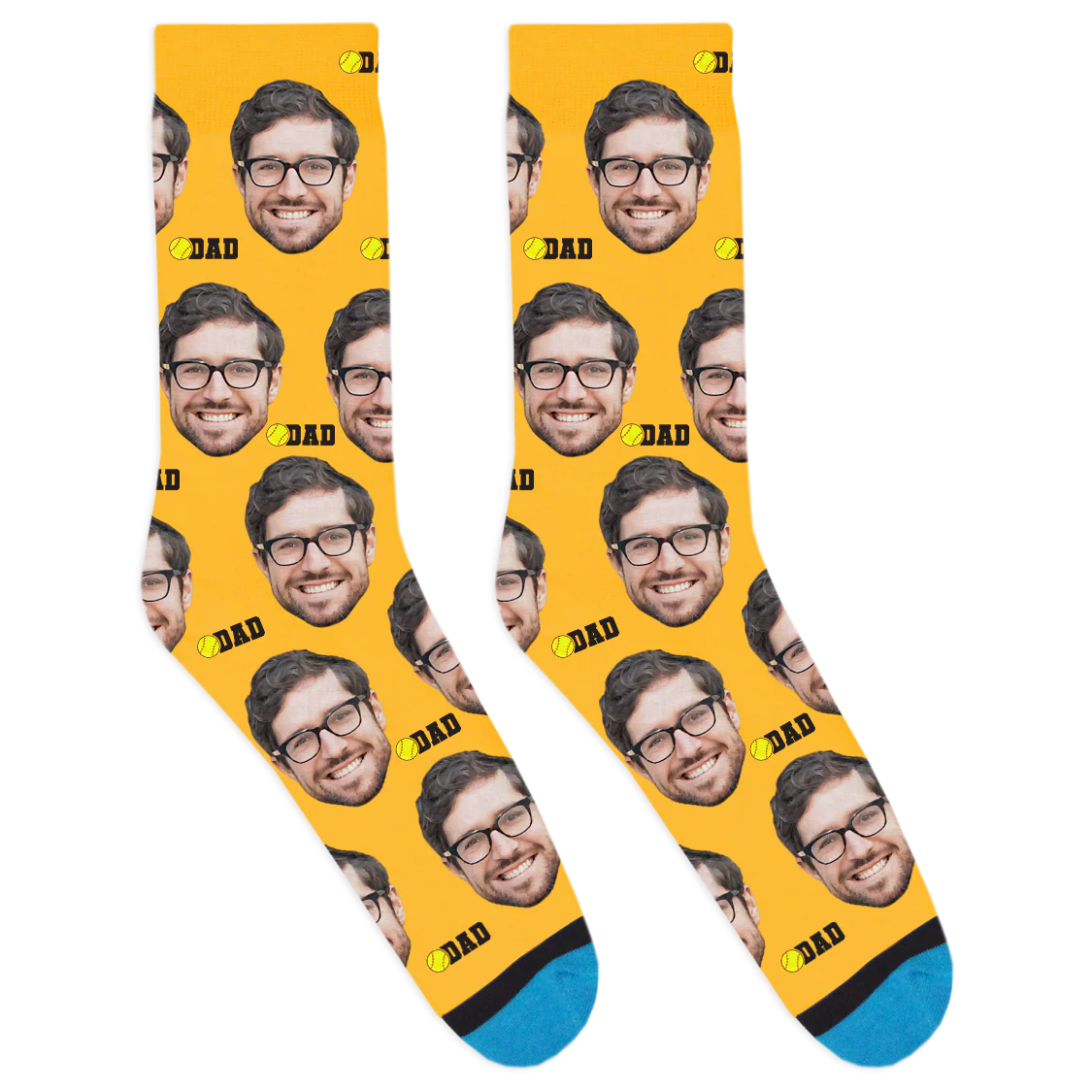 Custom Softball Dad Socks - Image 6