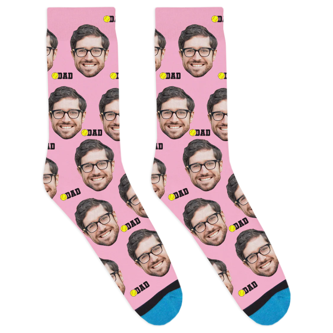 Custom Softball Dad Socks - Image 7