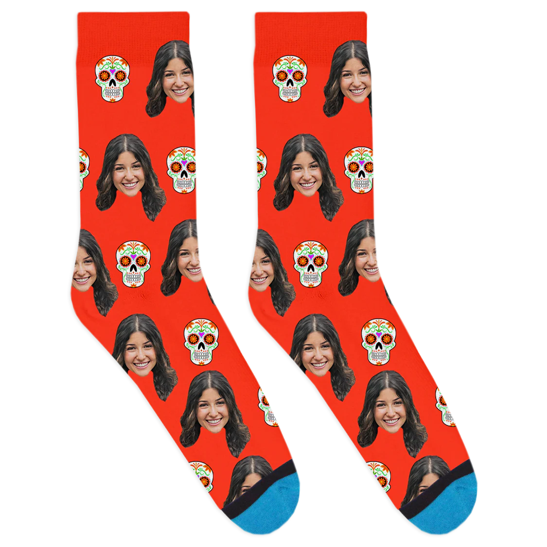 Custom Sugar Skulls Socks