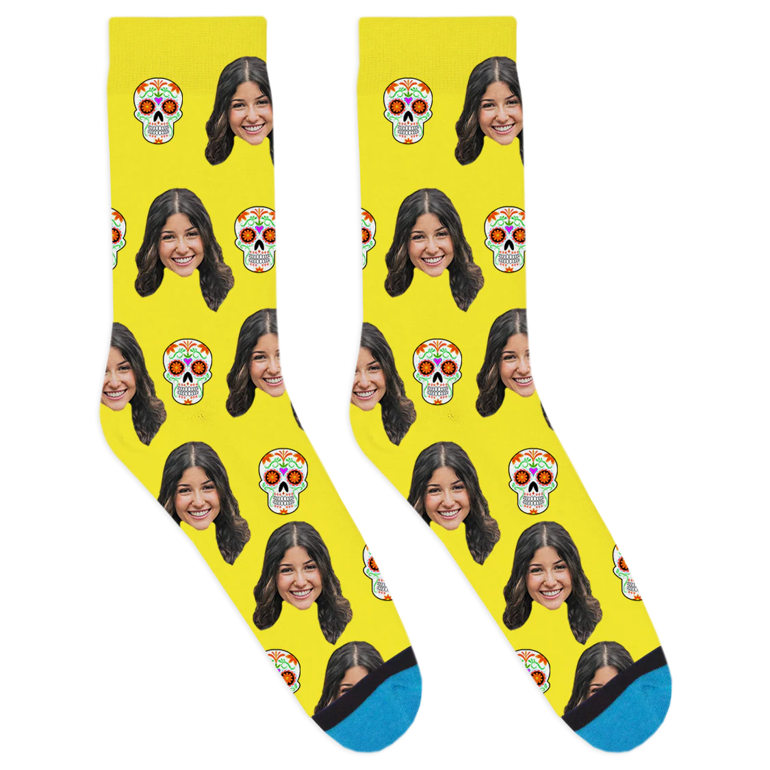 Custom Sugar Skulls Socks - Image 10