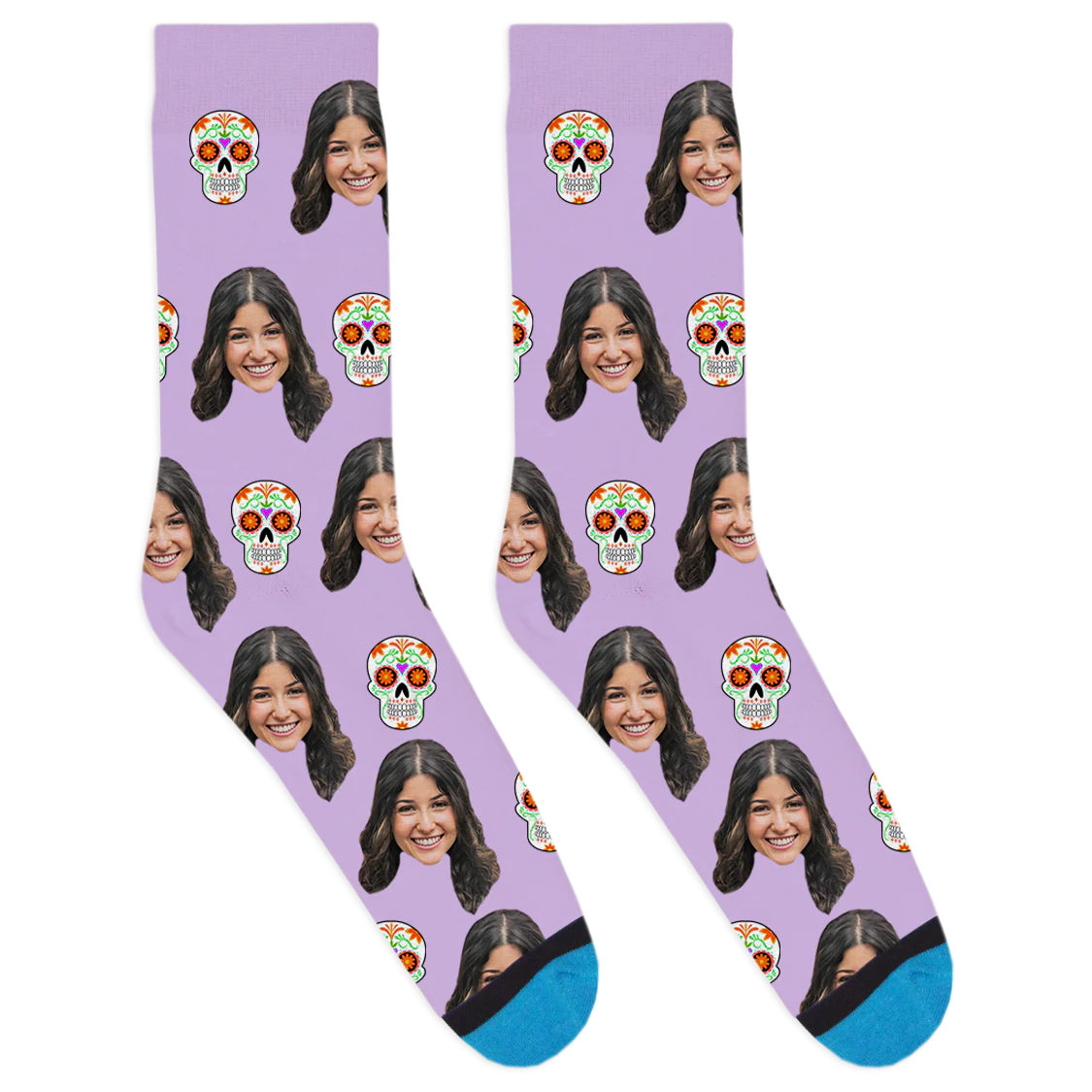 Custom Sugar Skulls Socks - Image 6