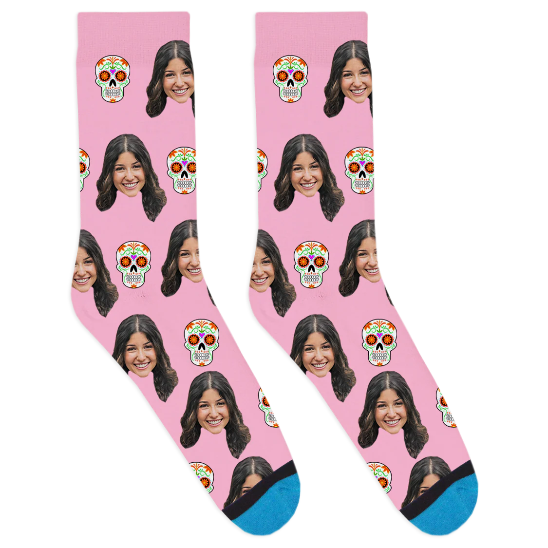Custom Sugar Skulls Socks - Image 8