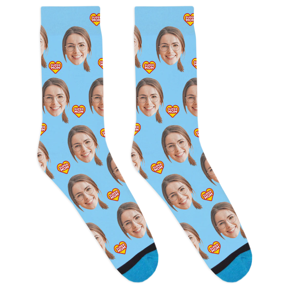 Custom Super Mom Socks - Image 2
