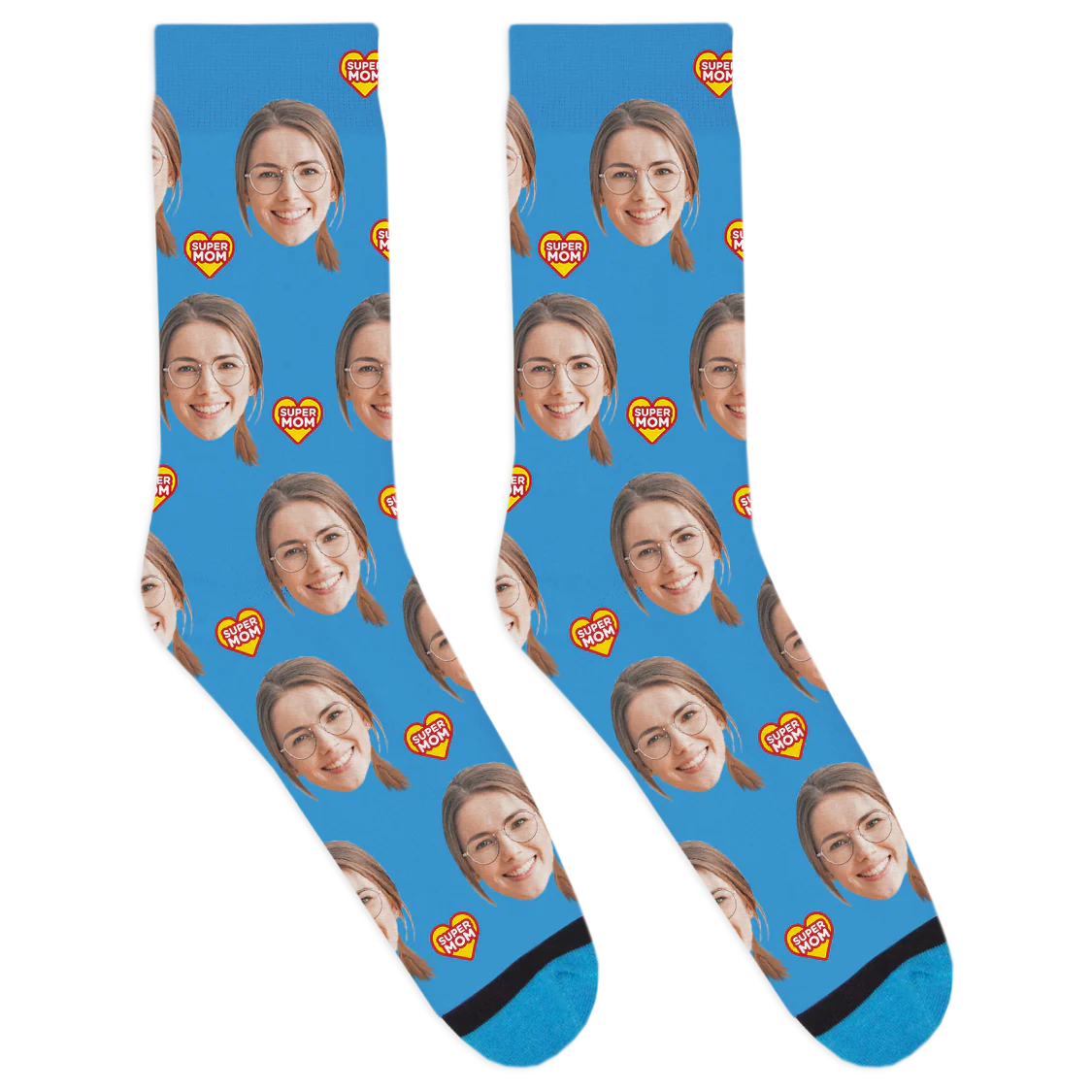Custom Super Mom Socks - Image 3