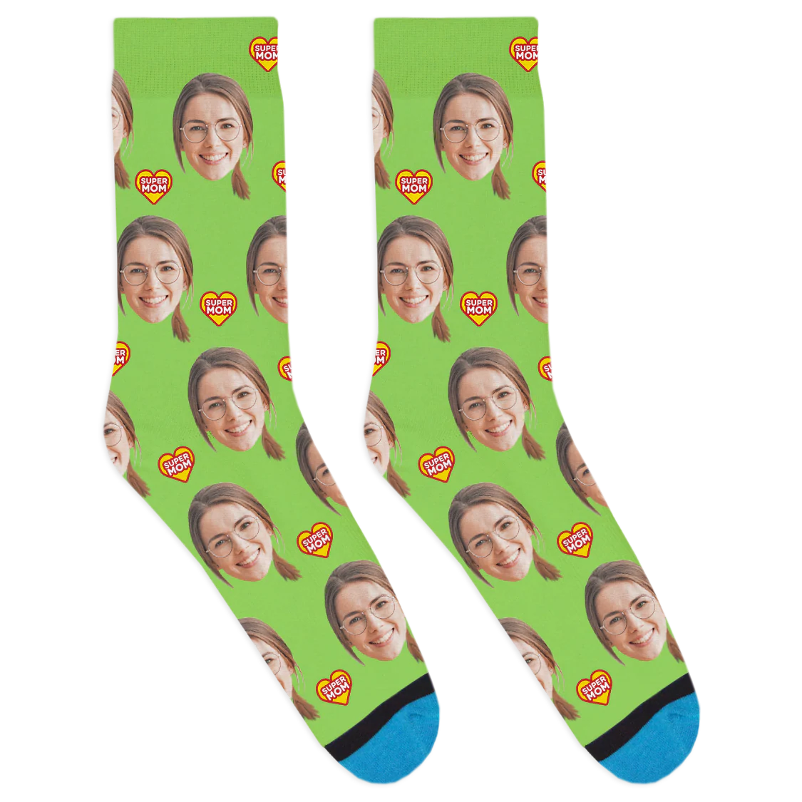 Custom Super Mom Socks - Image 4