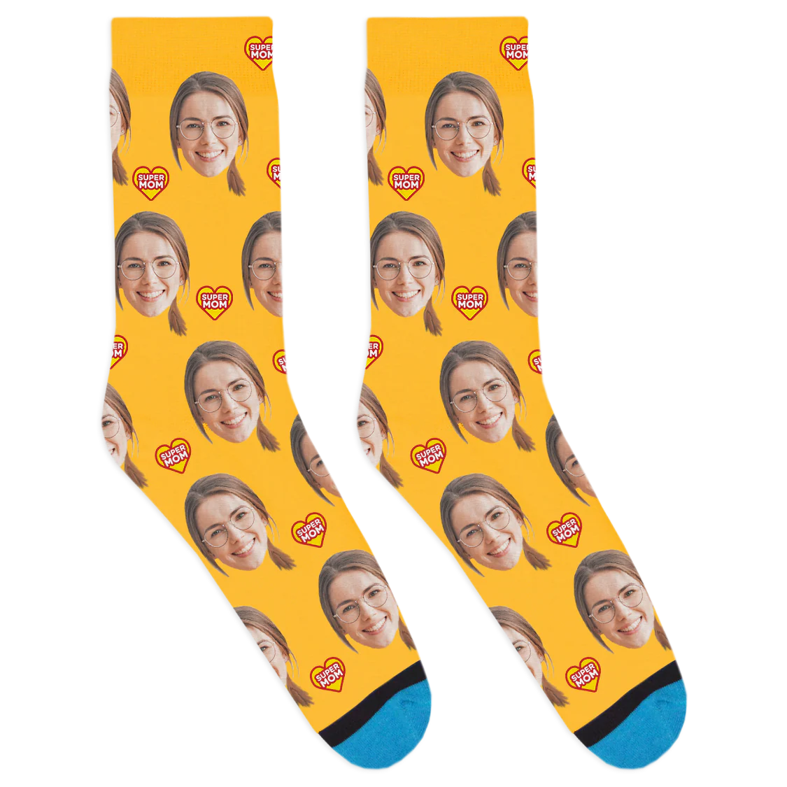 Custom Super Mom Socks - Image 7