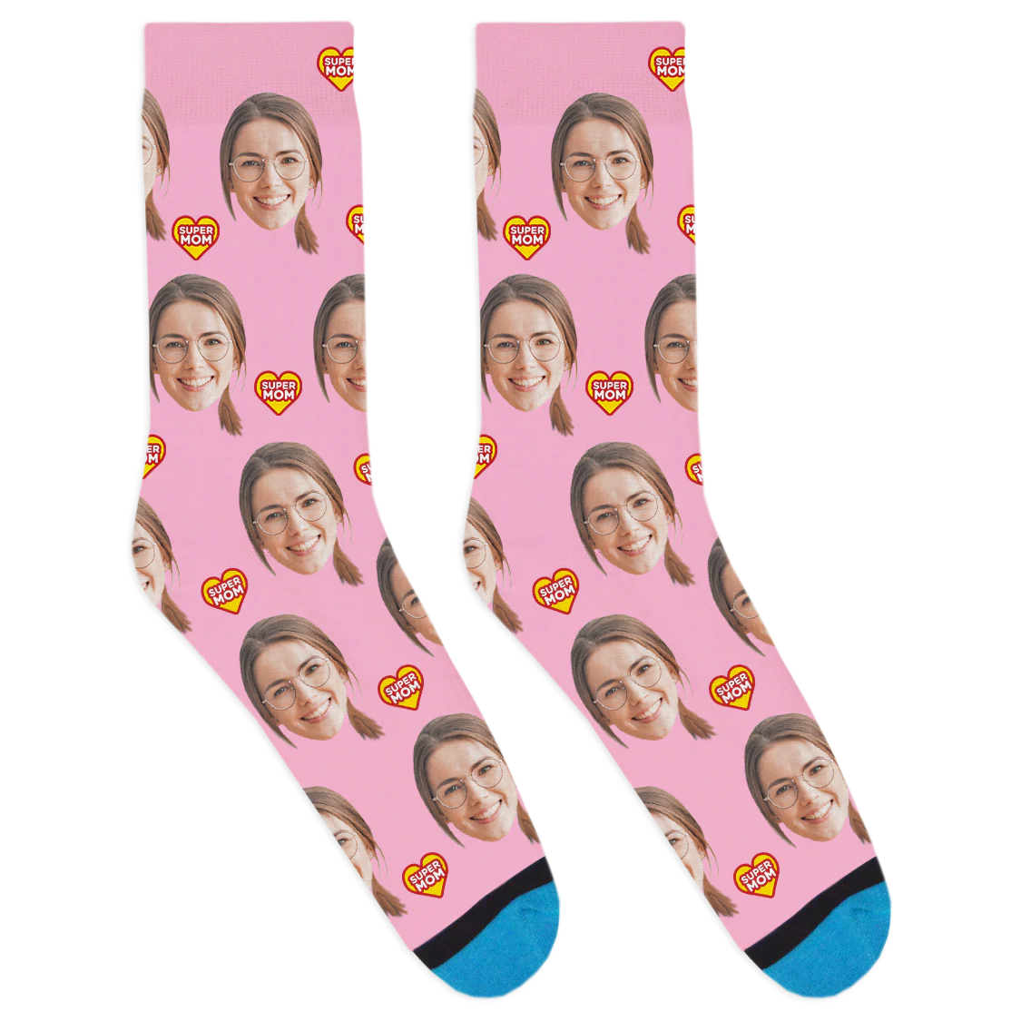 Custom Super Mom Socks - Image 8