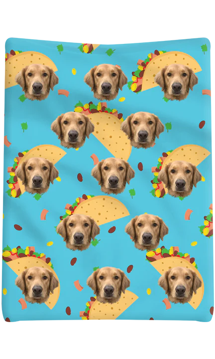 Custom Tacos Blanket