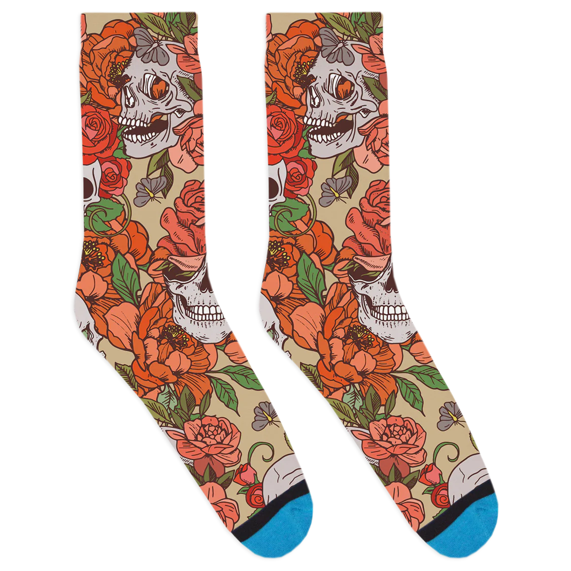 Tattoo Skulls Socks - Image 2