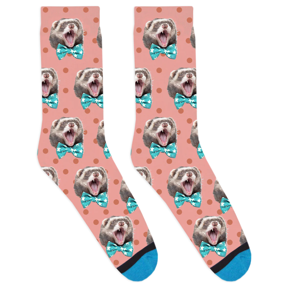 Mr. Moose the Famous Ferret Socks - Image 2