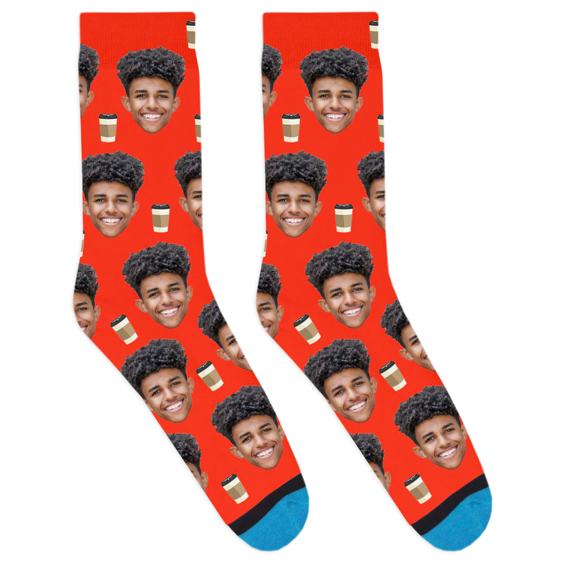 Custom Coffee To Go Socks - Image 10