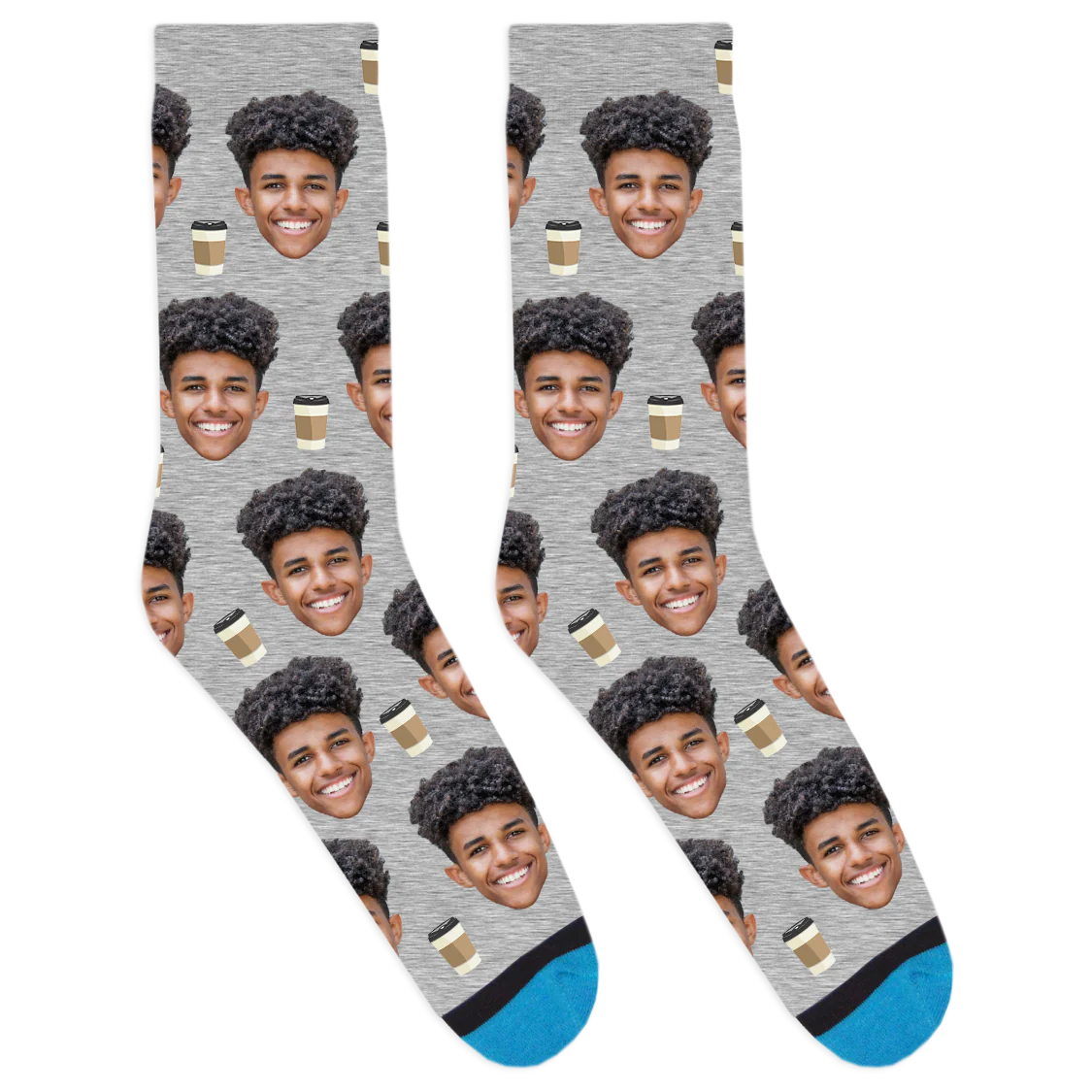 Custom Coffee To Go Socks - Image 5