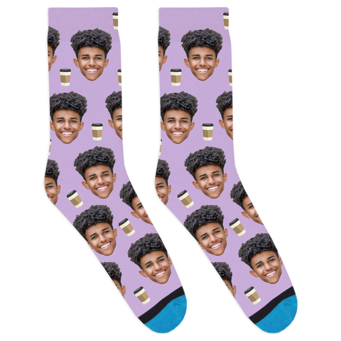 Custom Coffee To Go Socks - Image 6