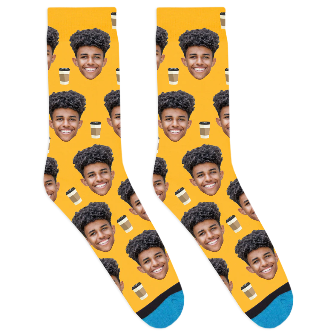 Custom Coffee To Go Socks - Image 7