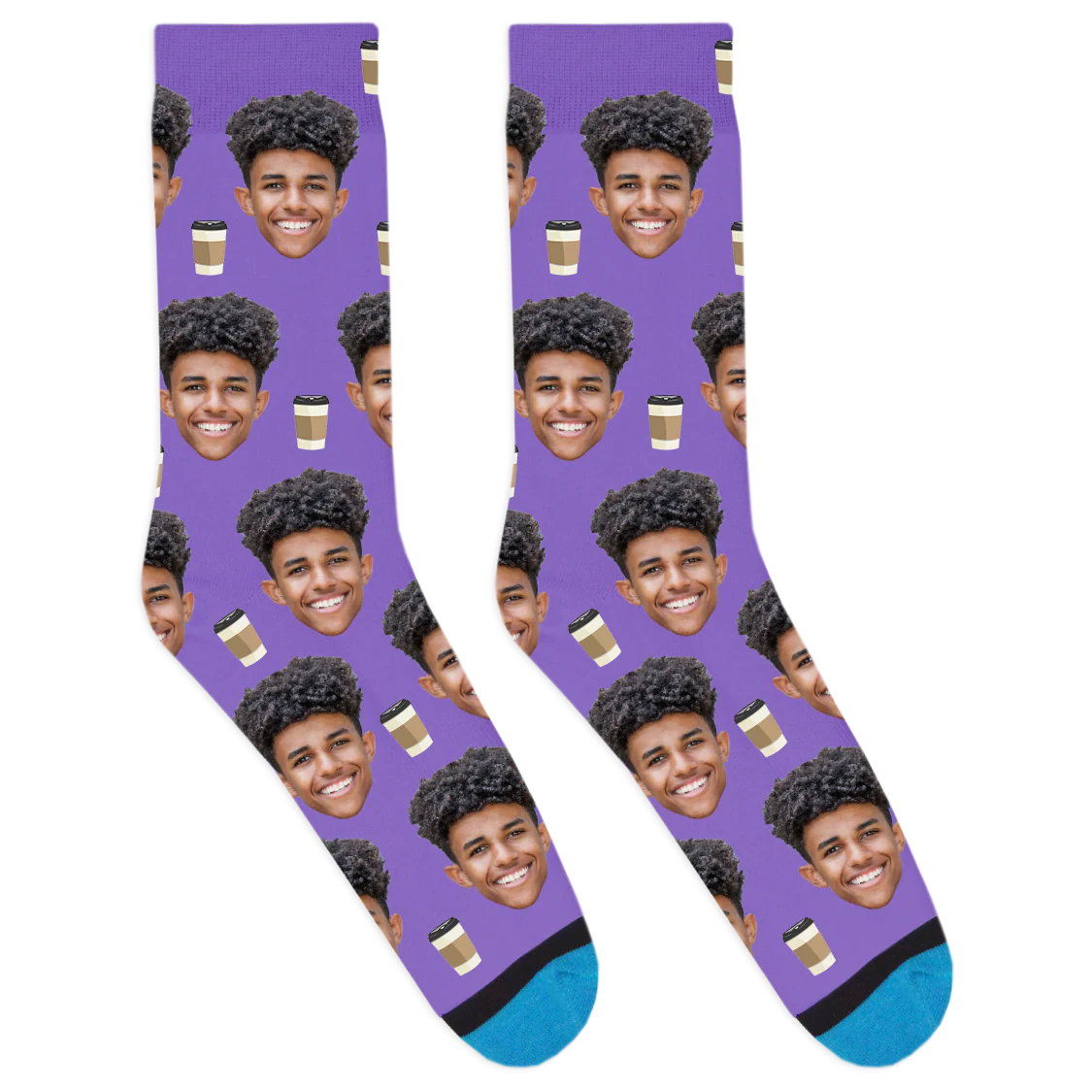 Custom Coffee To Go Socks - Image 9