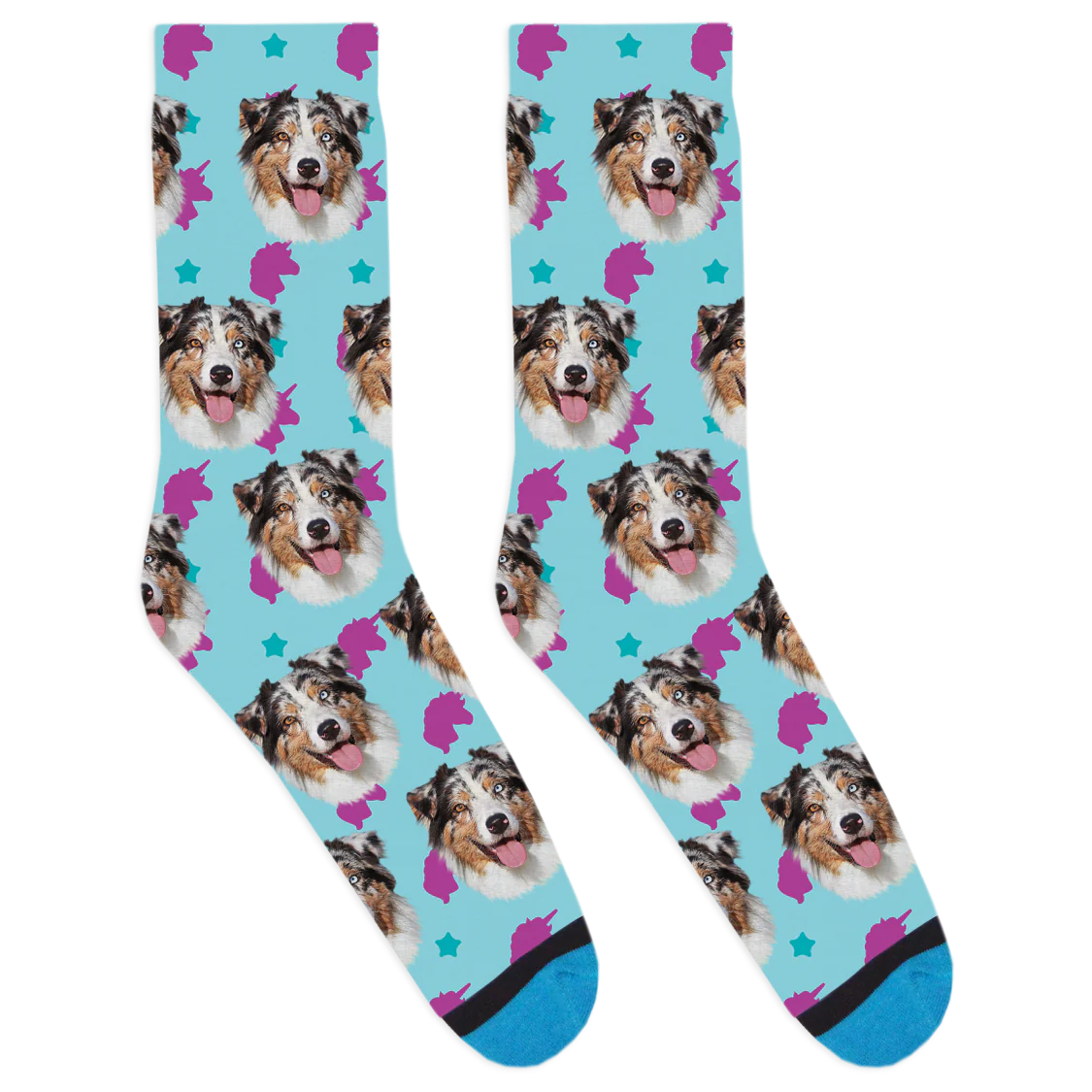 Custom Unicorn Socks - Image 2