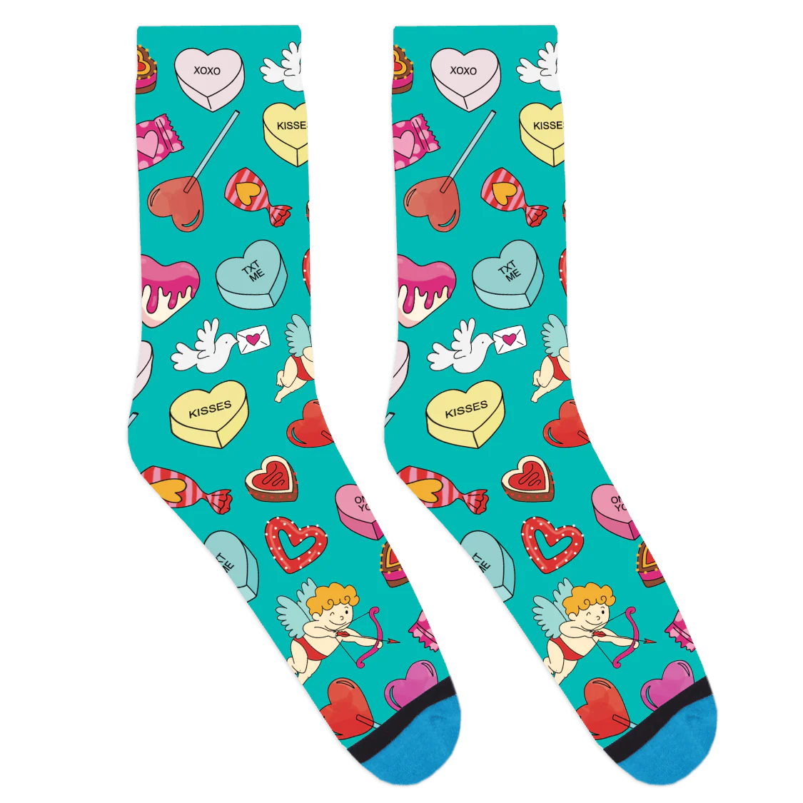 Valentine's Day Candy Socks - Image 2