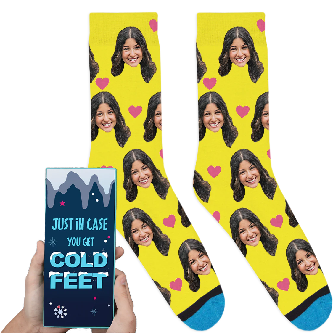Custom Valentines Socks: Cold Feet - Image 10
