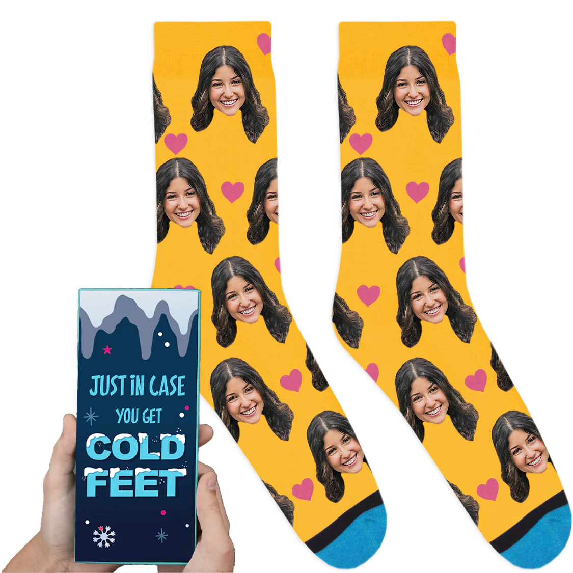 Custom Valentines Socks: Cold Feet - Image 7