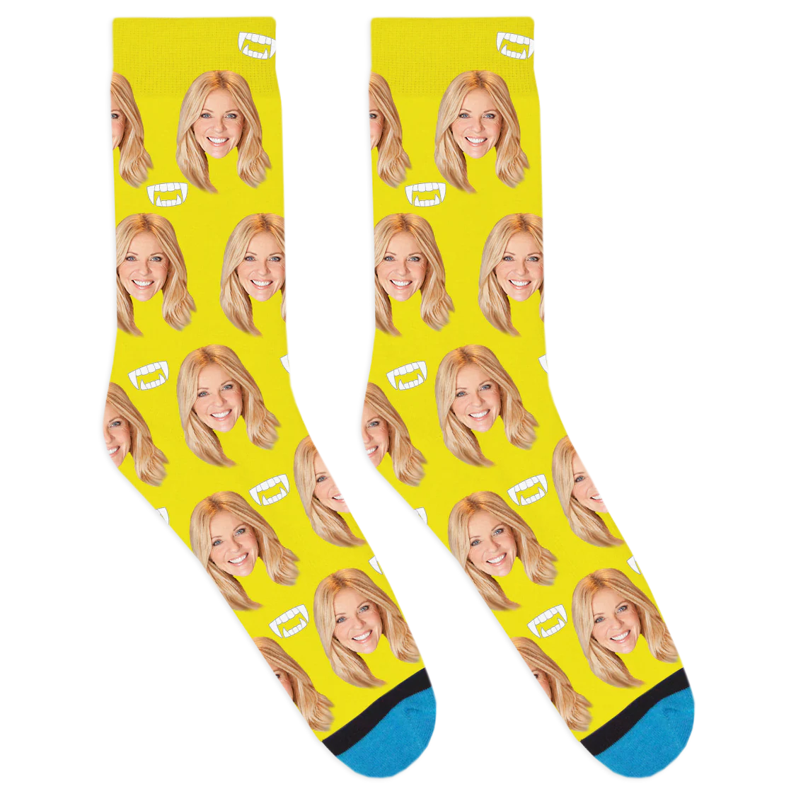 Custom Vampire Fang Socks - Image 10
