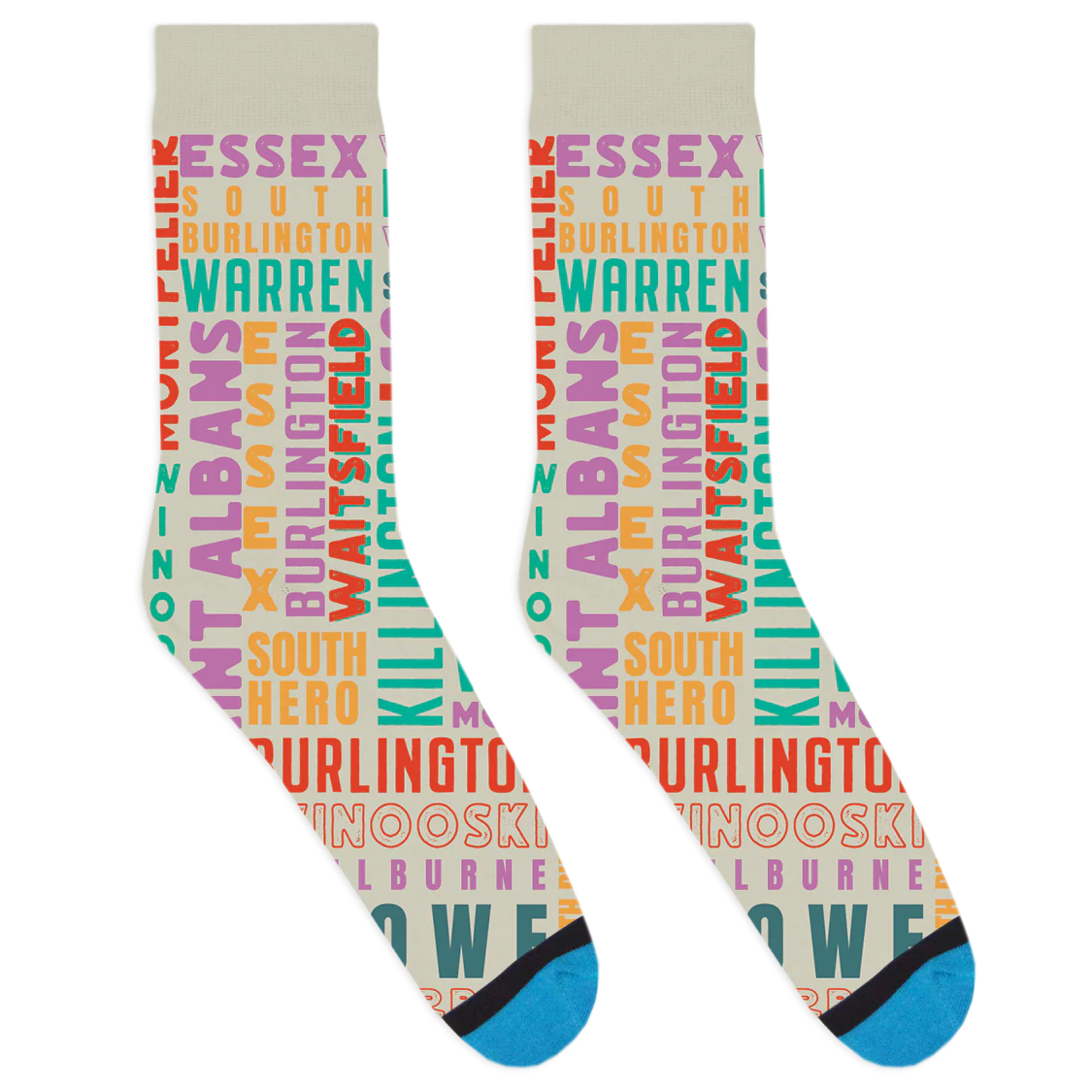 Vermont Cities Socks - Image 3