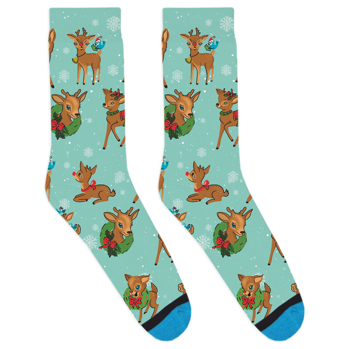 Vintage Reindeer Socks