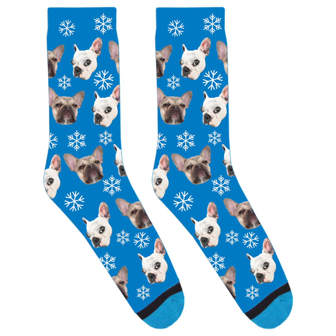 Walter Geoffrey and Charlotte Snowflake Socks