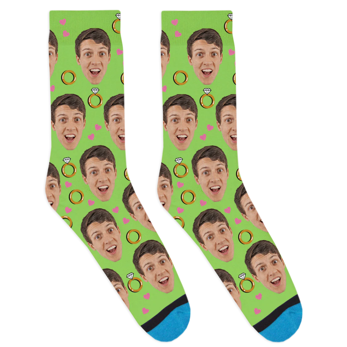 Custom Wedding Socks - Image 3