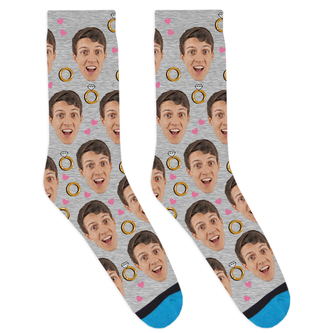 Custom Wedding Socks - Image 4