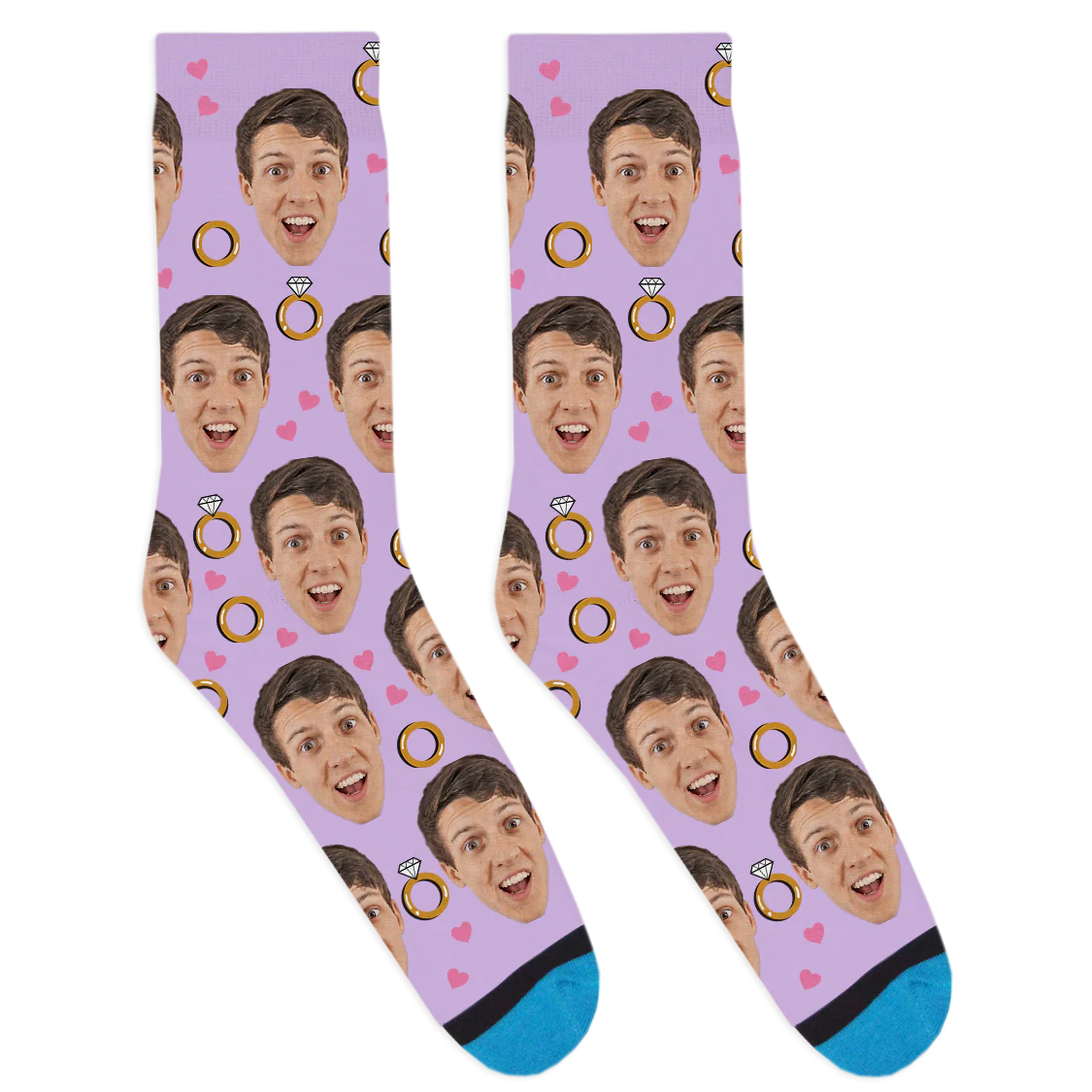 Custom Wedding Socks - Image 5