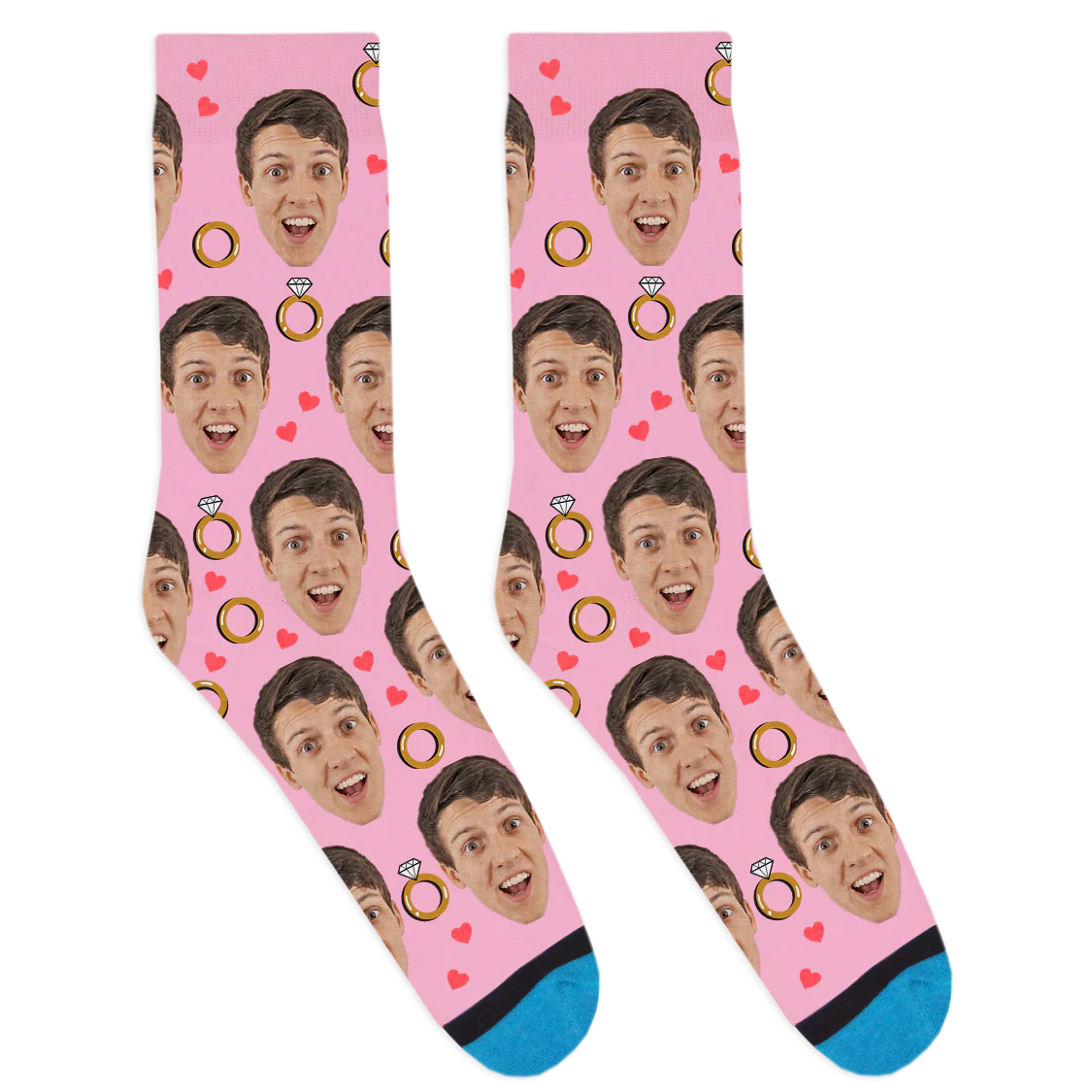 Custom Wedding Socks - Image 7