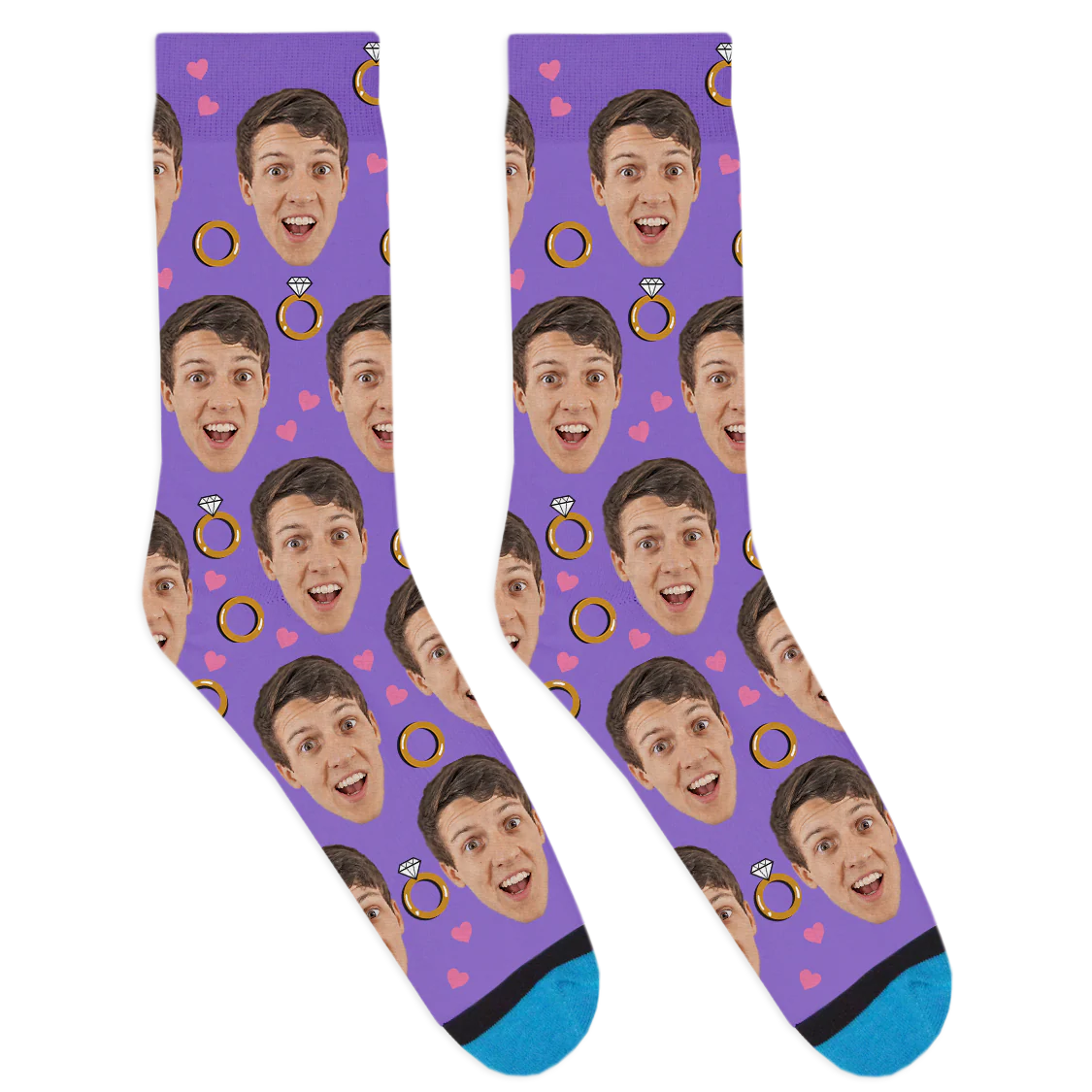 Custom Wedding Socks - Image 8