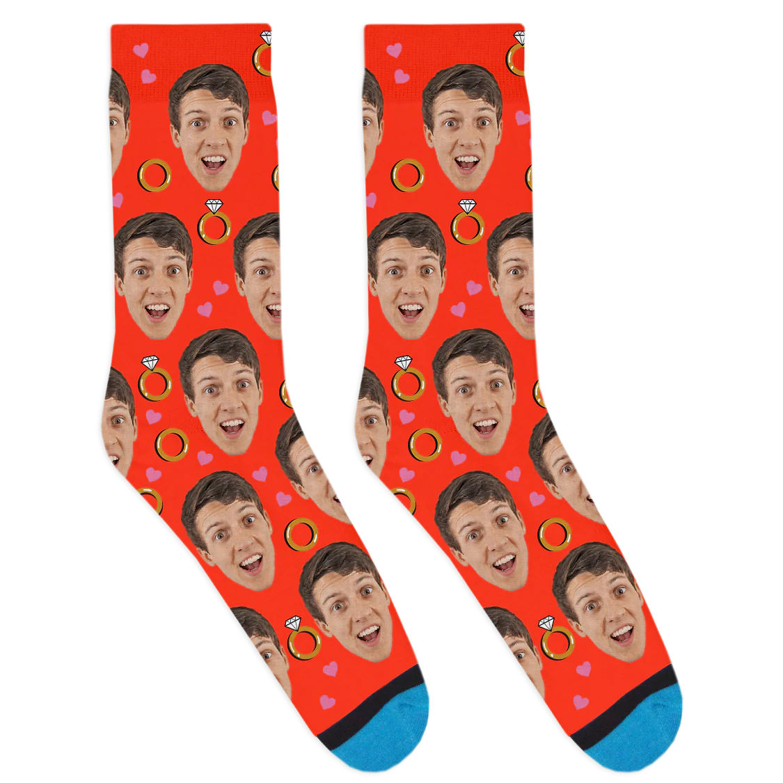 Custom Wedding Socks - Image 9