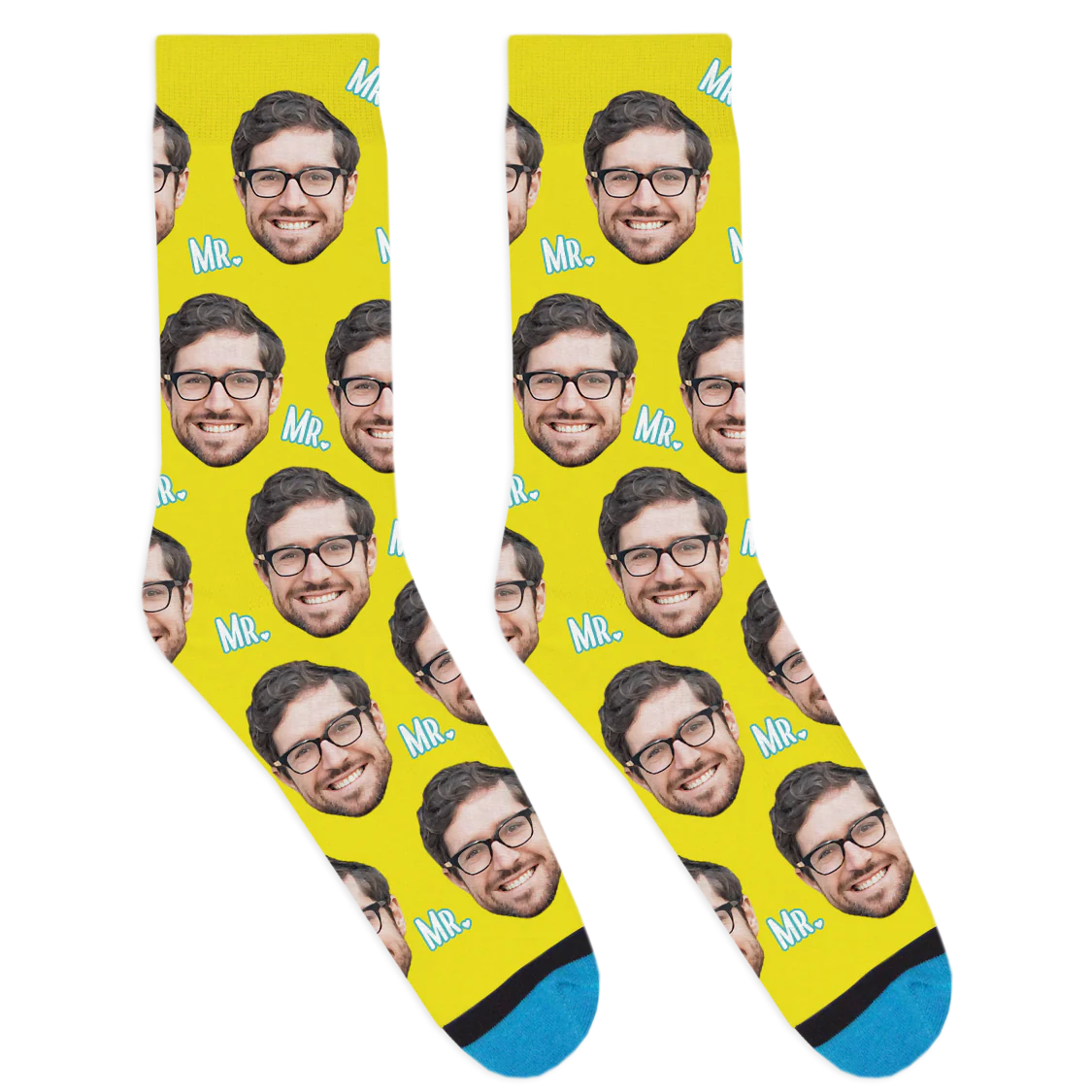 Custom Wedding Mr. Socks - Image 10