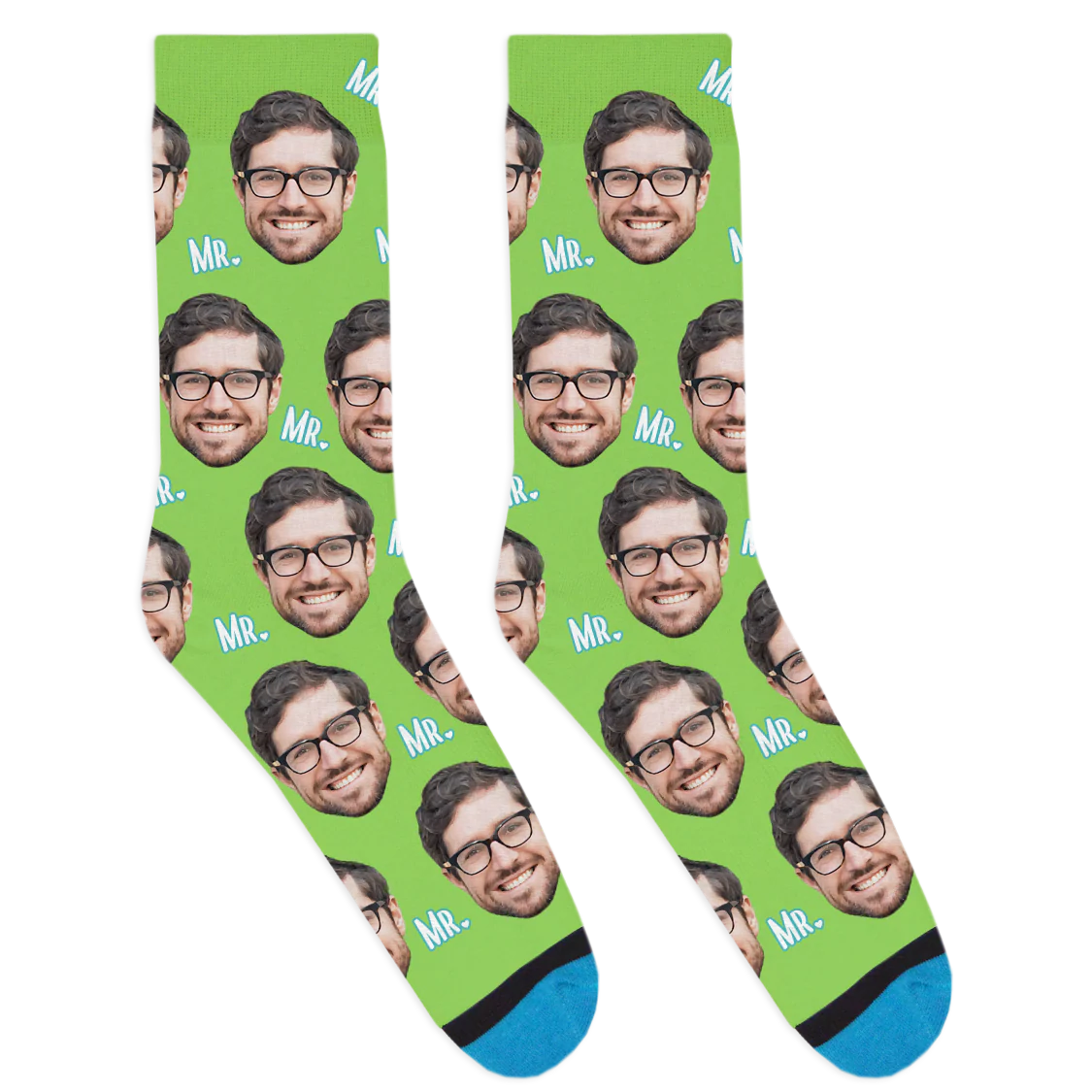 Custom Wedding Mr. Socks - Image 3