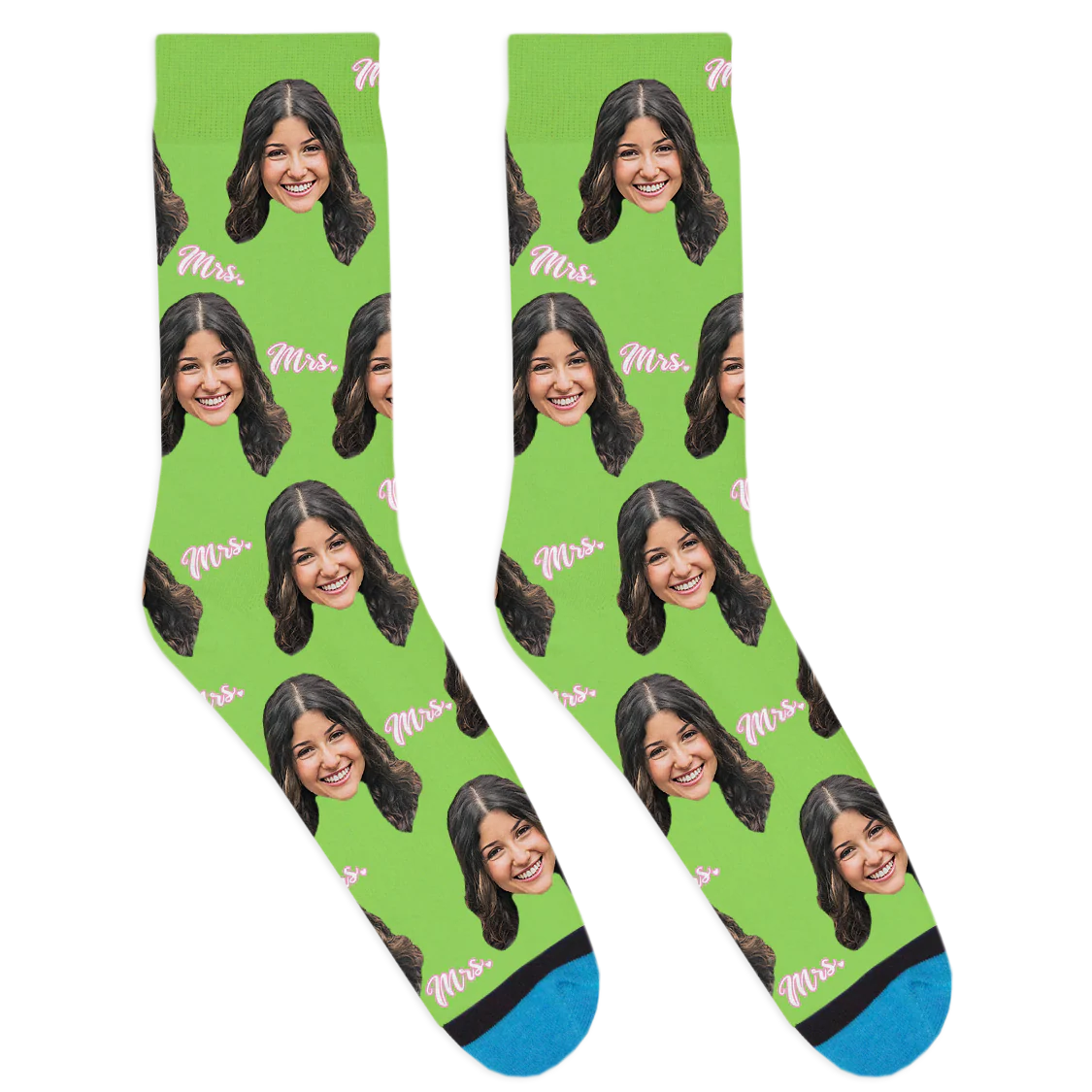 Custom Wedding Mrs. Socks - Image 4