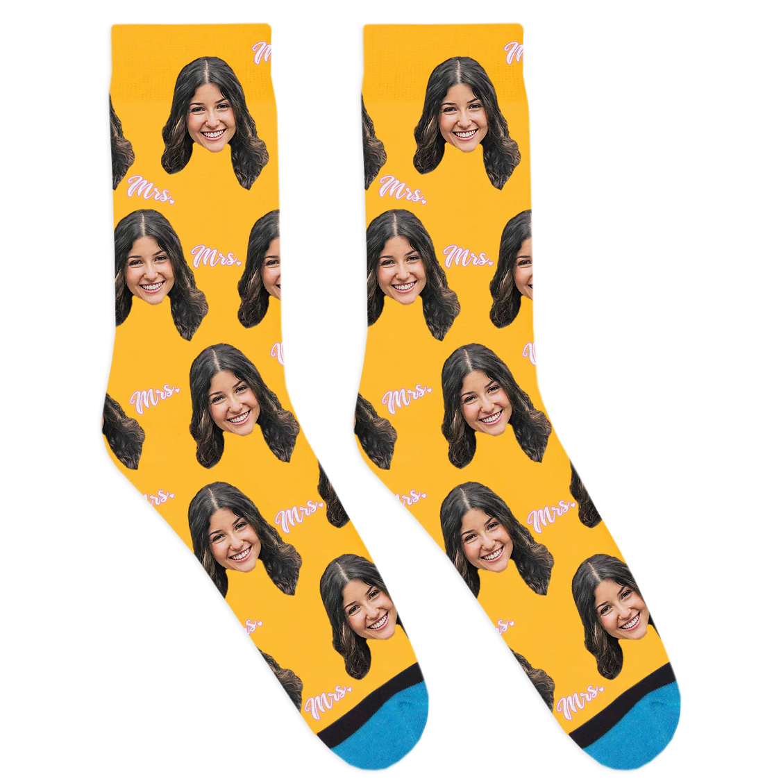 Custom Wedding Mrs. Socks - Image 7
