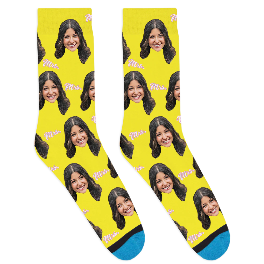 Custom Wedding Mrs. Socks - Image 9