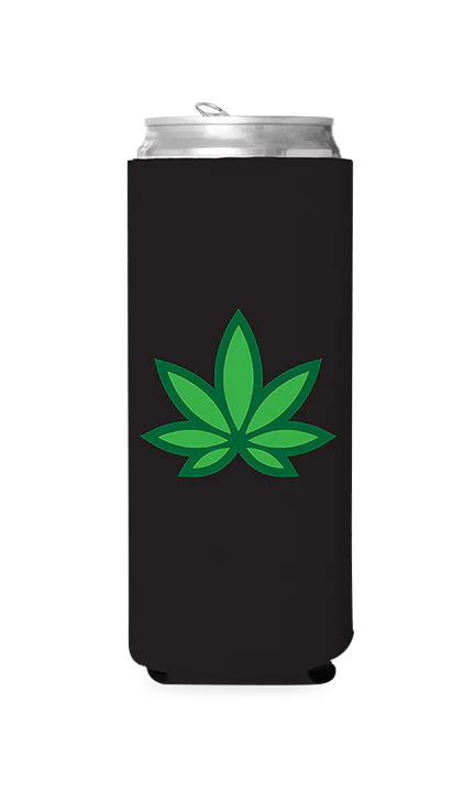 Weed Leaf Predesigned Can Cooler - Image 2