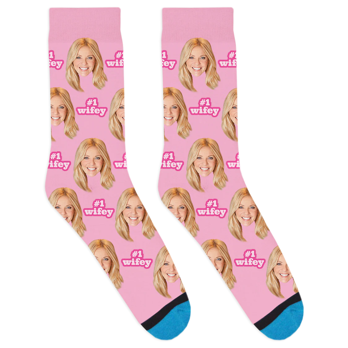 Custom #1 Wifey Socks - Image 3