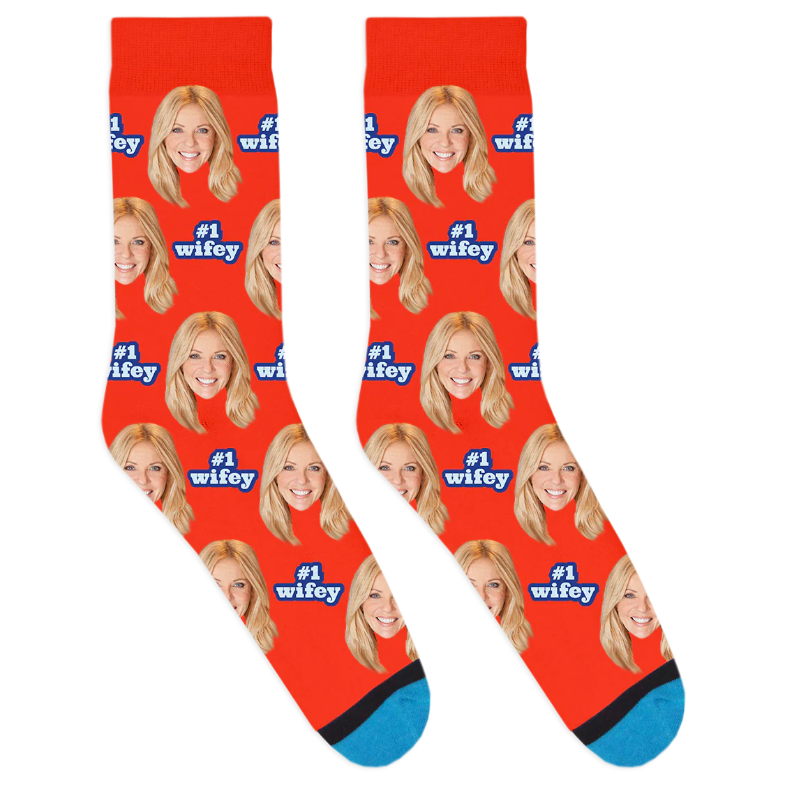 Custom #1 Wifey Socks - Image 4